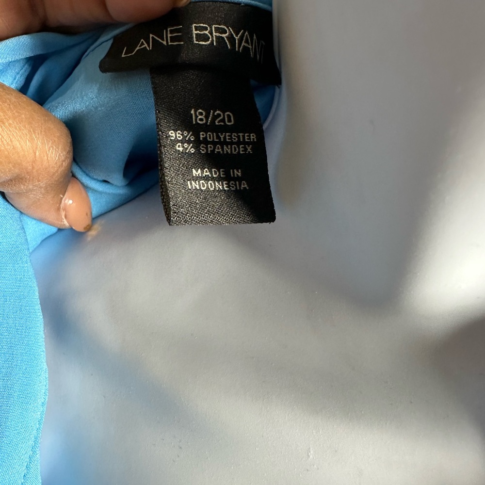This is a lot for 2 long Lane Bryant sleeve